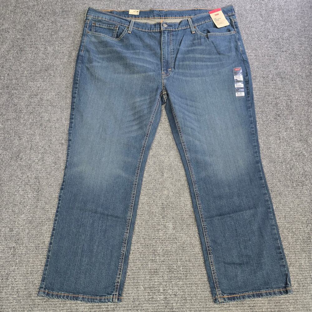 Levi's 541 Jeans Mens 46x30 NWT Athletic Taper Stretch Blue Big Tall